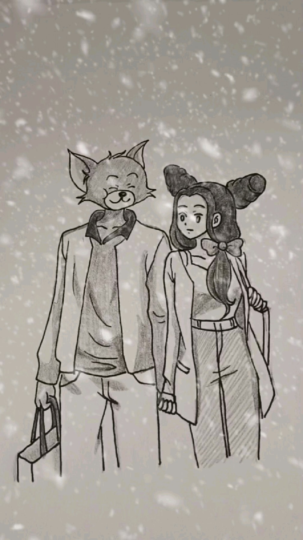 汤姆猫和女朋友幸福时光
