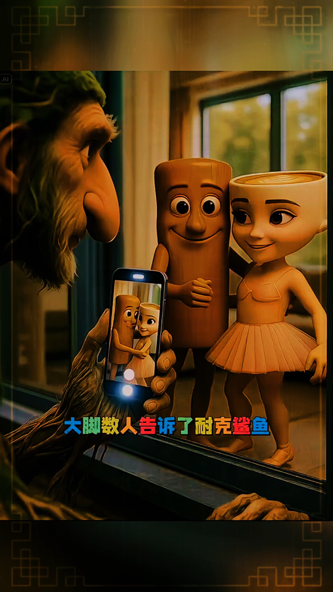 木棍人竟然和鲨鱼在一起了!