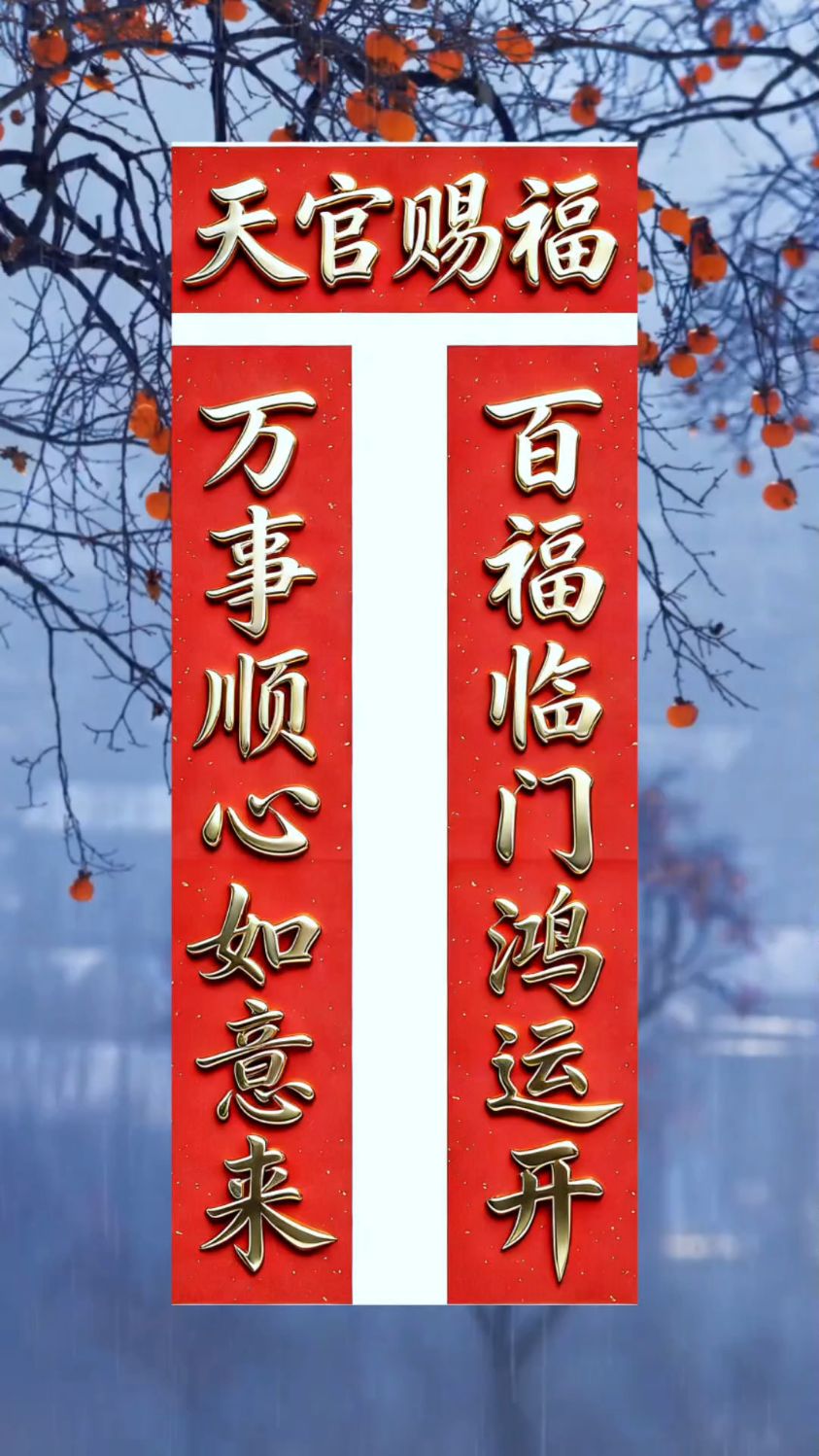 过年大门口就贴这几幅对联,每对都寓意特别好#手写春联