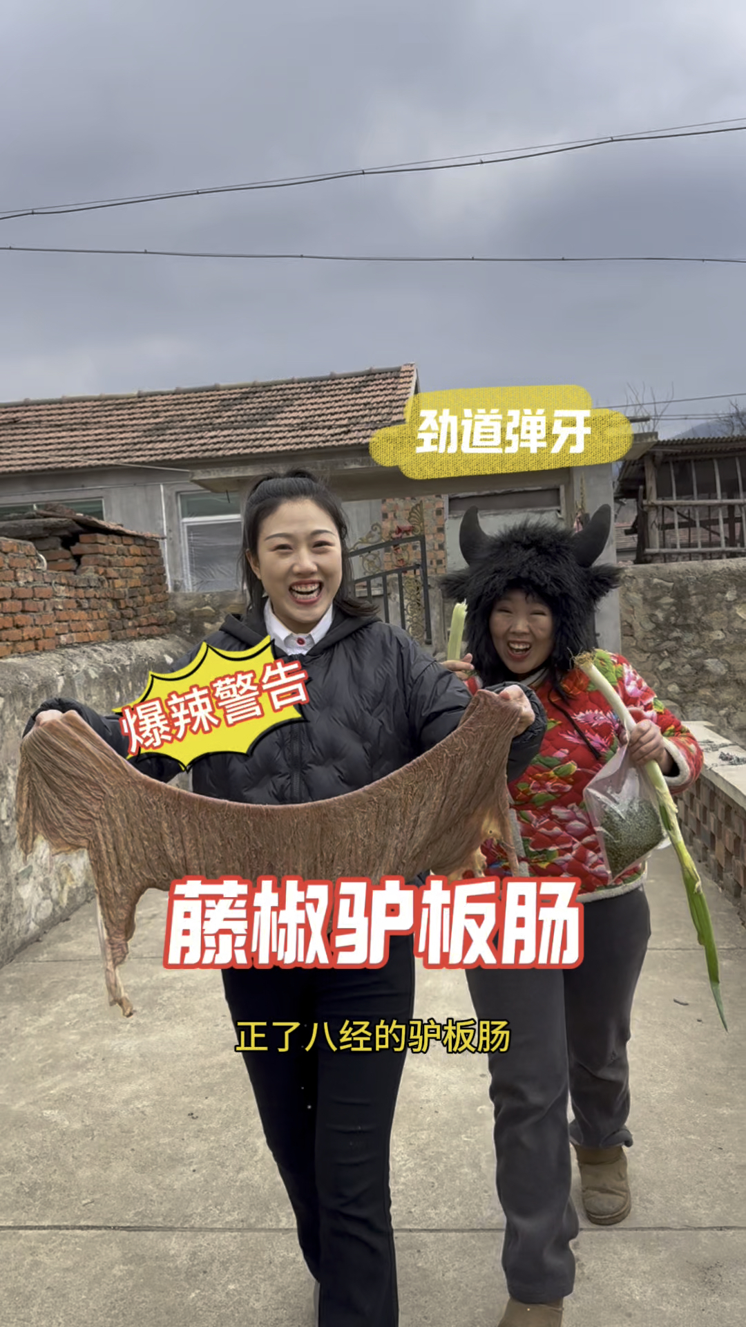 今儿花两百做一道鲜香麻辣浸透劲道肠衣的藤椒驴板肠