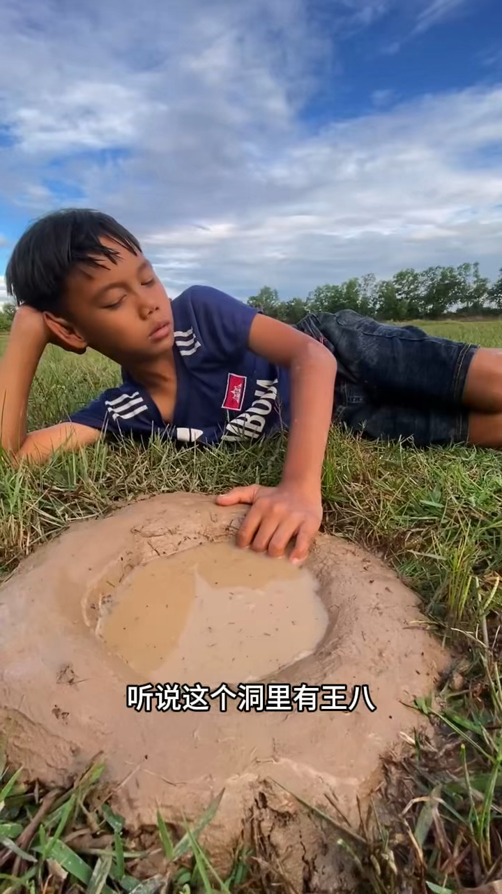 看看我今天能不能在这抓到王八呢