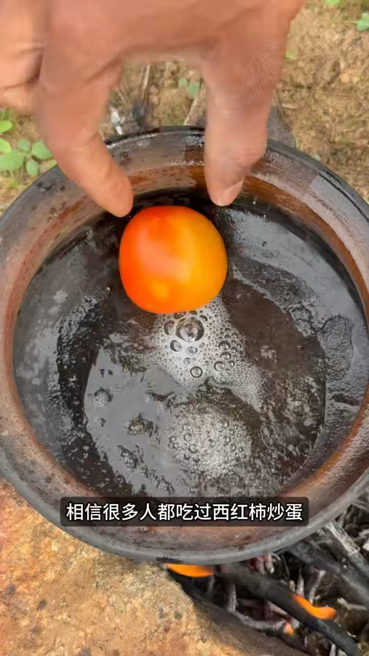 这样的西红柿炒蛋你们吃过吗