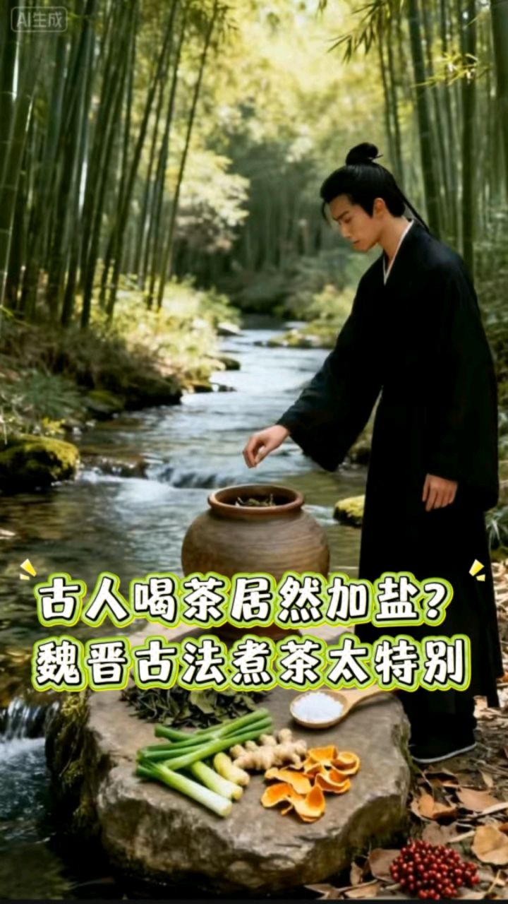 古人喝茶居然加盐？魏晋古法煮茶太特别