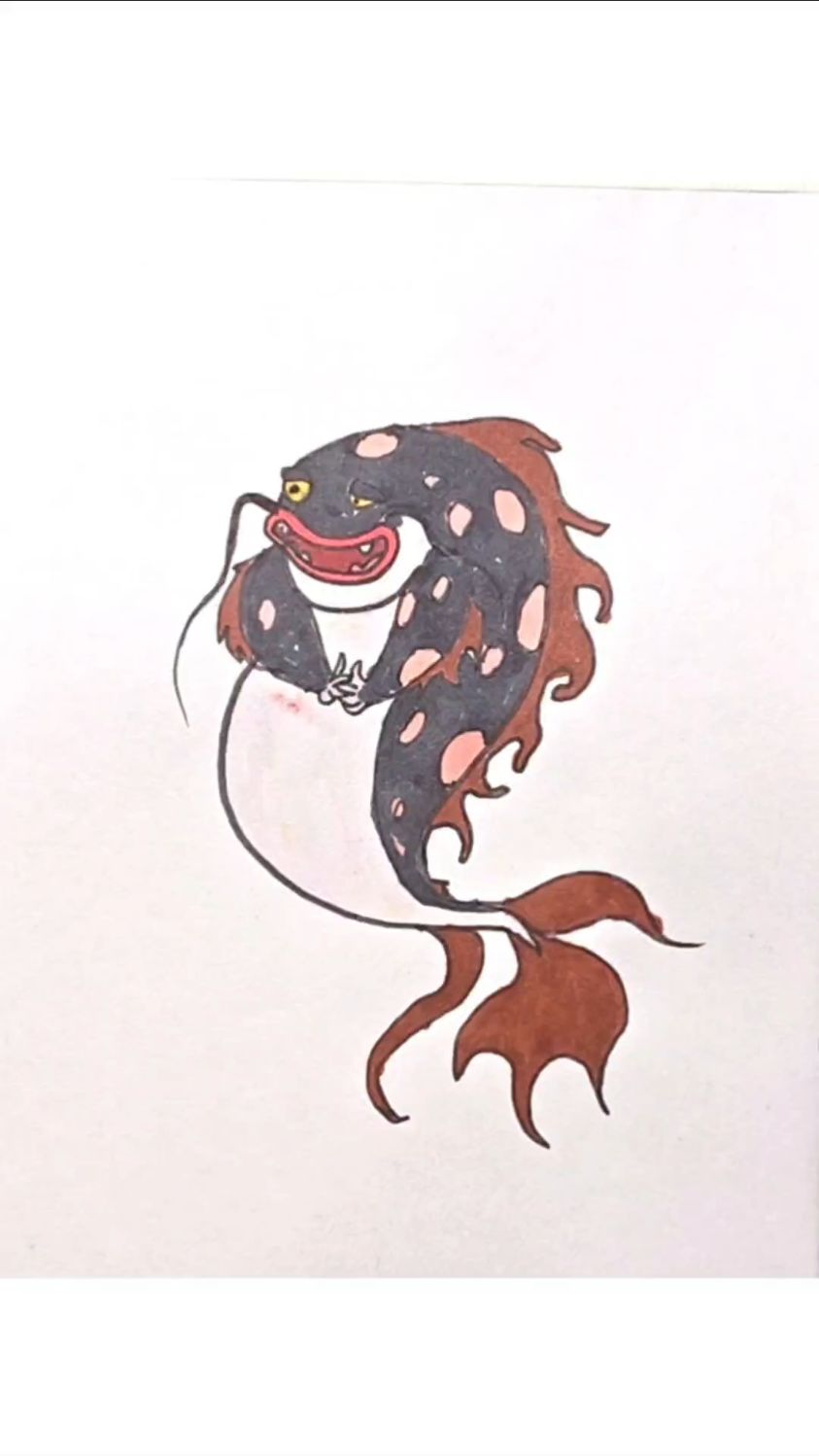 简笔画小鲤鱼历险记中角色