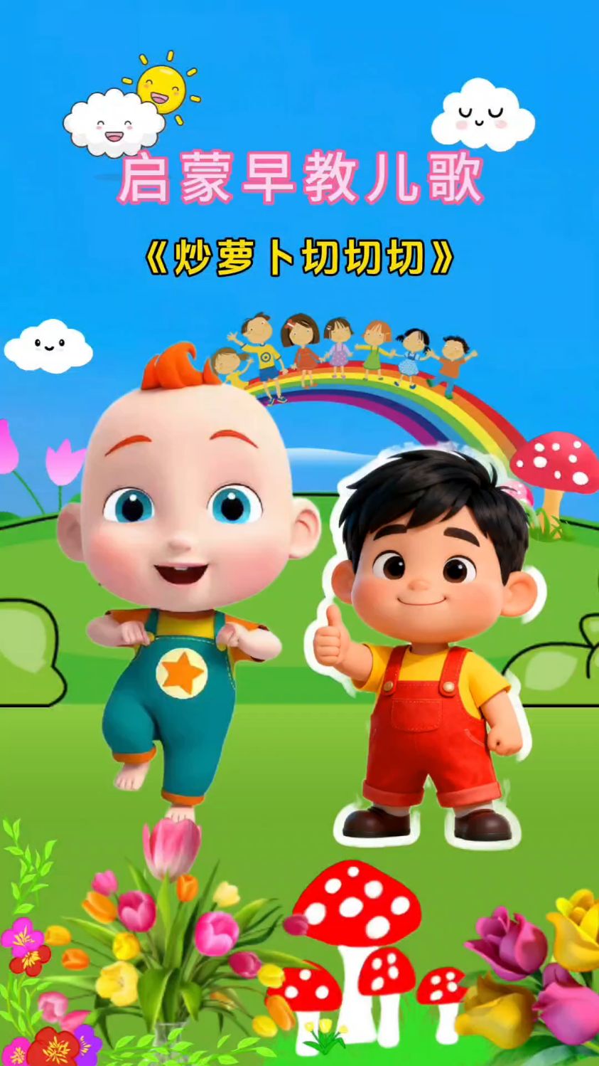炒萝卜炒萝卜切切切