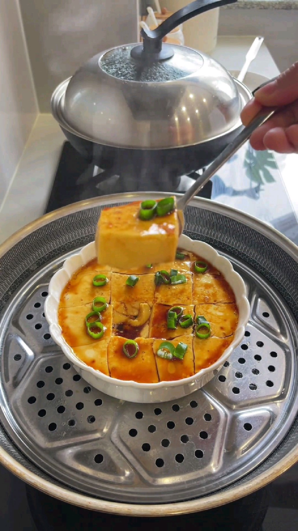 零失败的开水蒸鸡蛋糕 滑滑嫩嫩 太好吃了