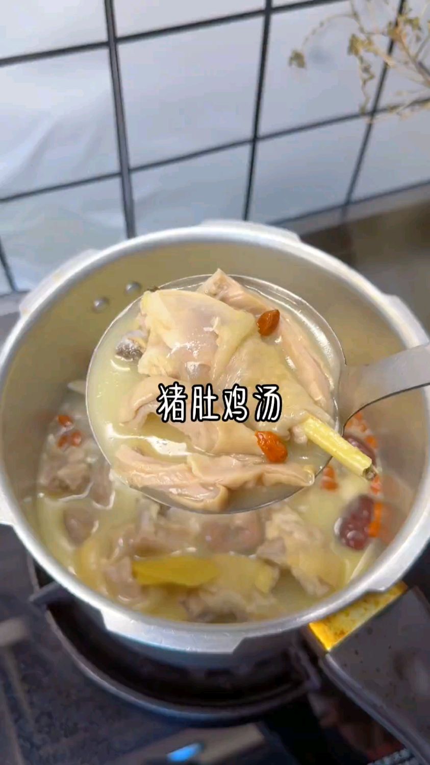 养胃又好喝的猪肚鸡汤，这样煮出来一点都不输外面饭店做的