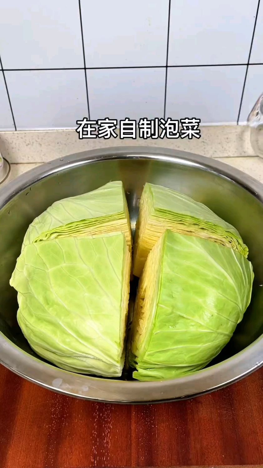 在家自己做泡菜,干净又健康,脆爽酸甜,配粥炒菜都好吃
