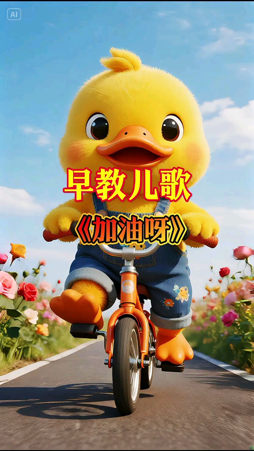 早教儿歌：加油鸭