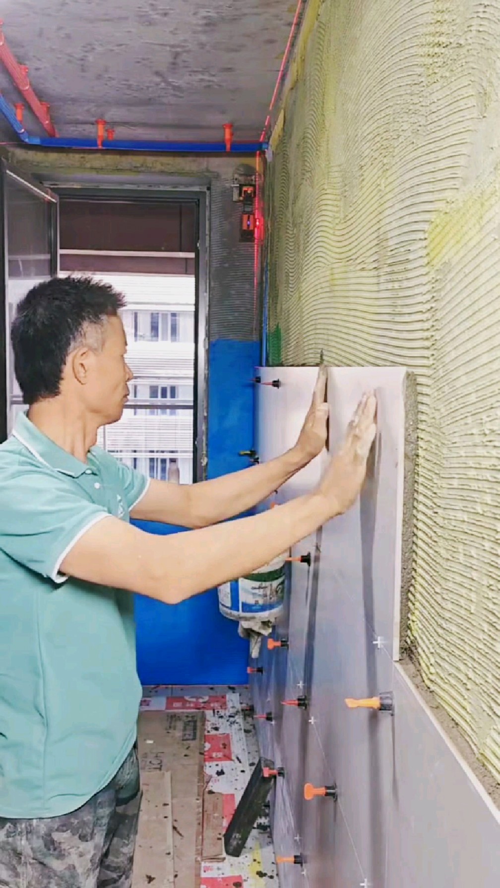 不空鼓薄贴工艺,专业瓷砖铺贴
