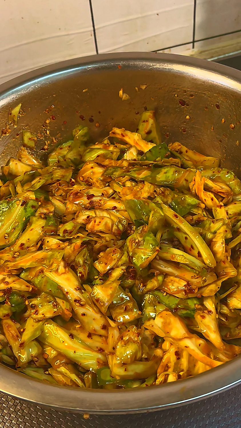 臭豆腐同款泡菜真的太好吃了！做法简单，酸辣脆爽，超级解腻！