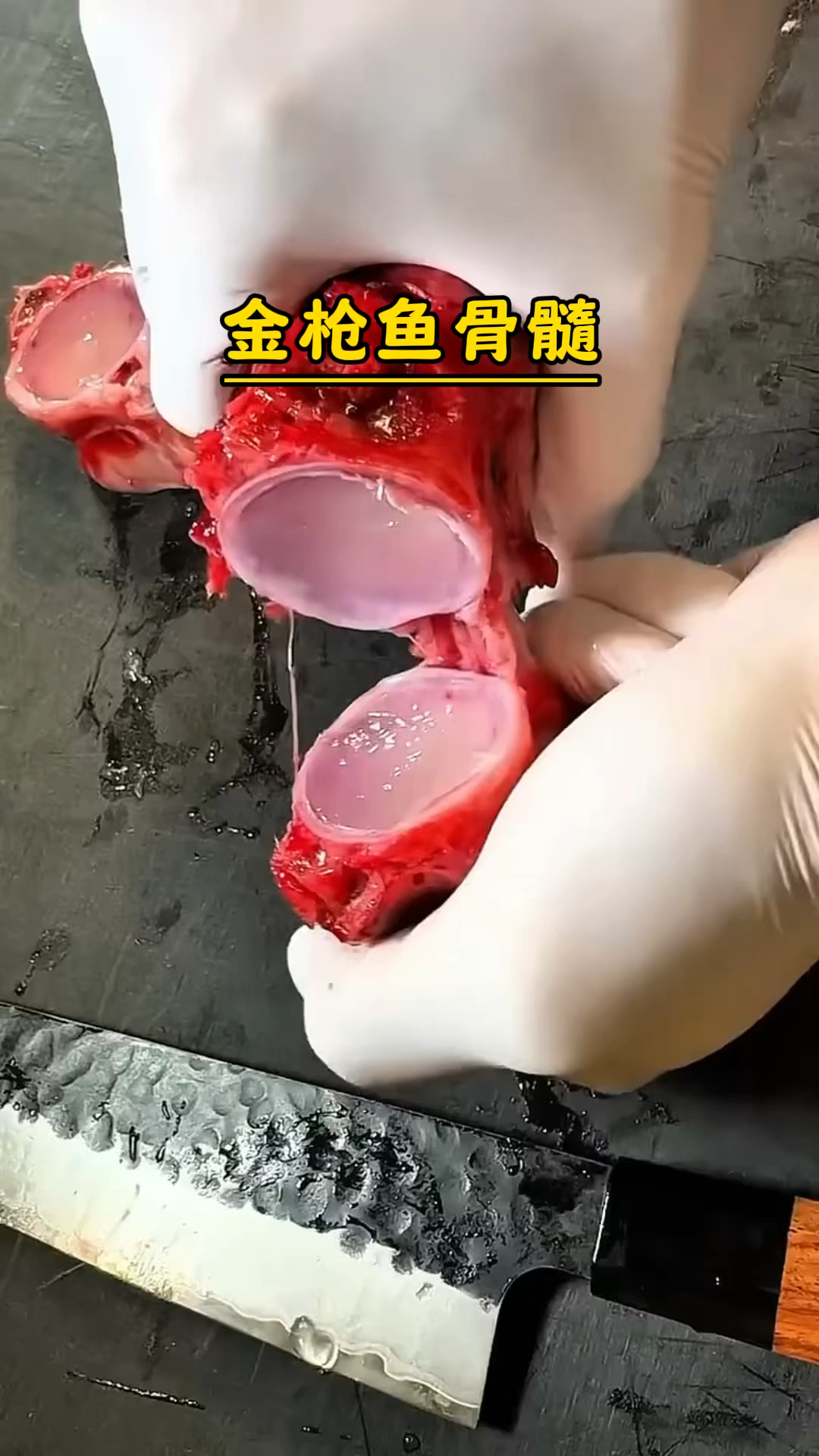 被称为深海脑黄金的金枪鱼骨髓