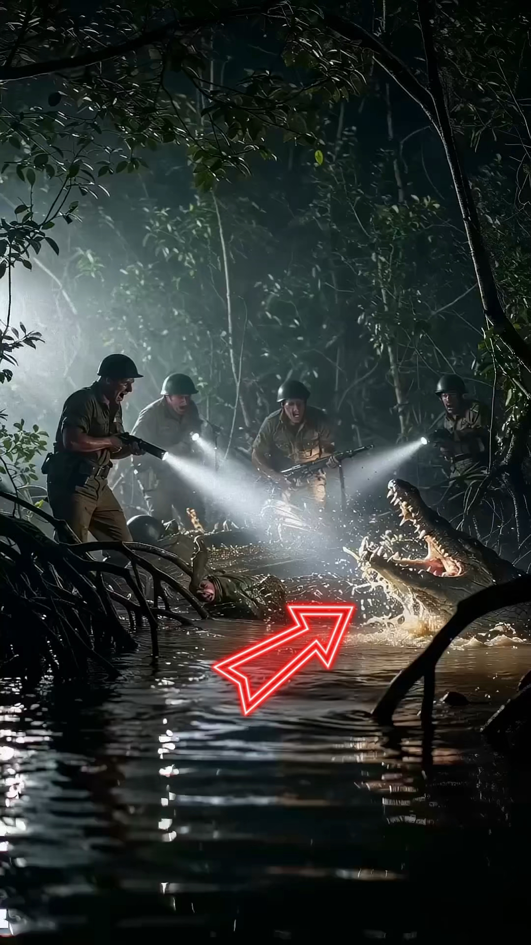 这是曾经的鳄鱼之战