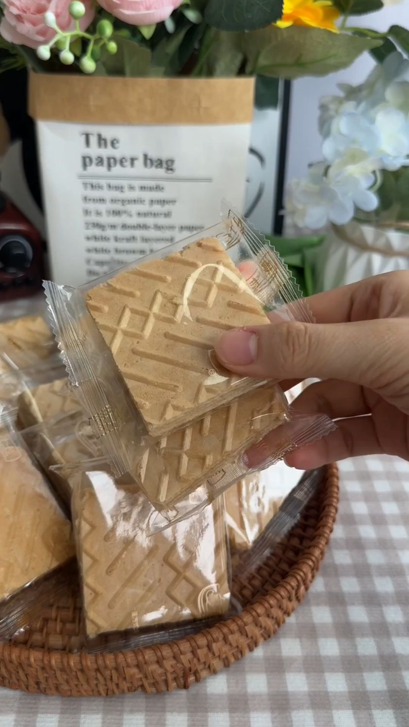 美味曼士卡威化饼干,袋装238g,榛子牛奶巧克力,休闲时刻好零食