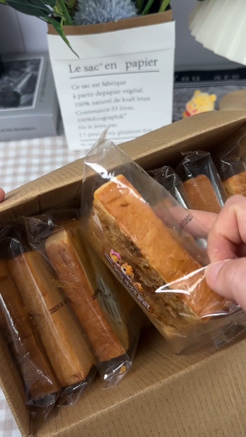 照烧木鱼花吐司面包 420g 三只松鼠 章鱼小丸子味#三只松鼠标志