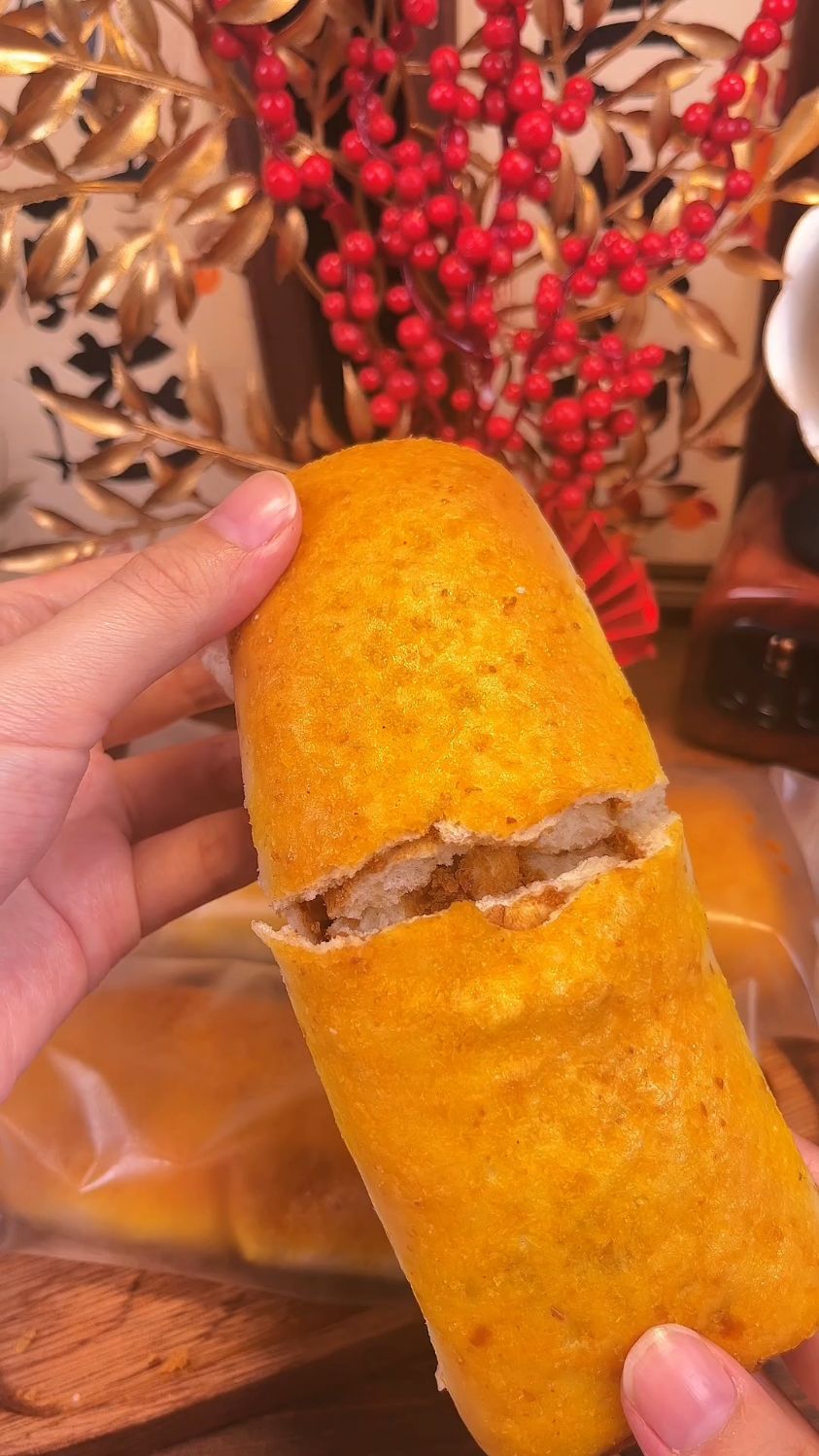 全麦椰香红豆夹心包 0蔗糖甜而不腻 椰蓉香醇80g装#0蔗糖健康