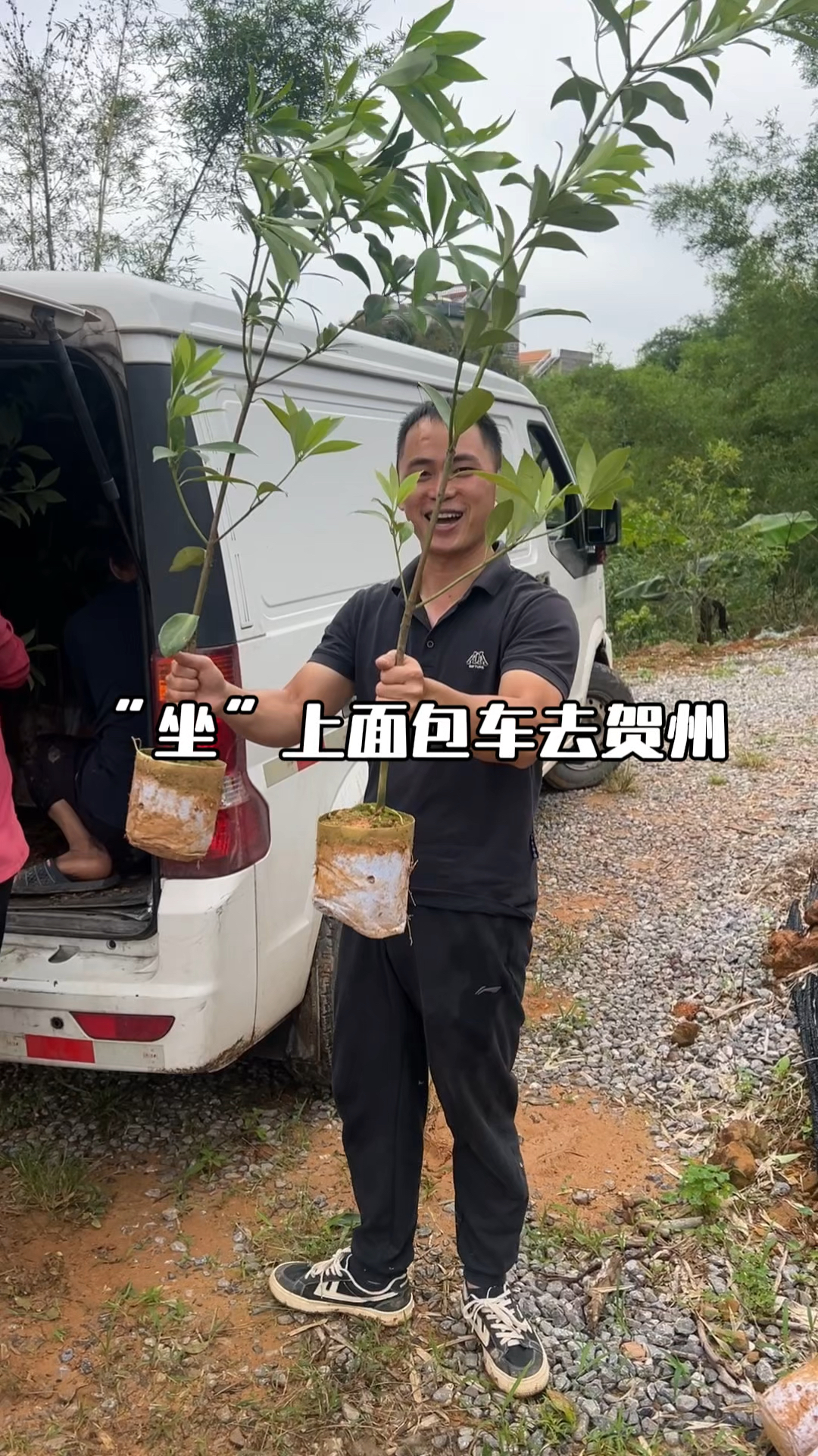“坐”上面包车去贺州
