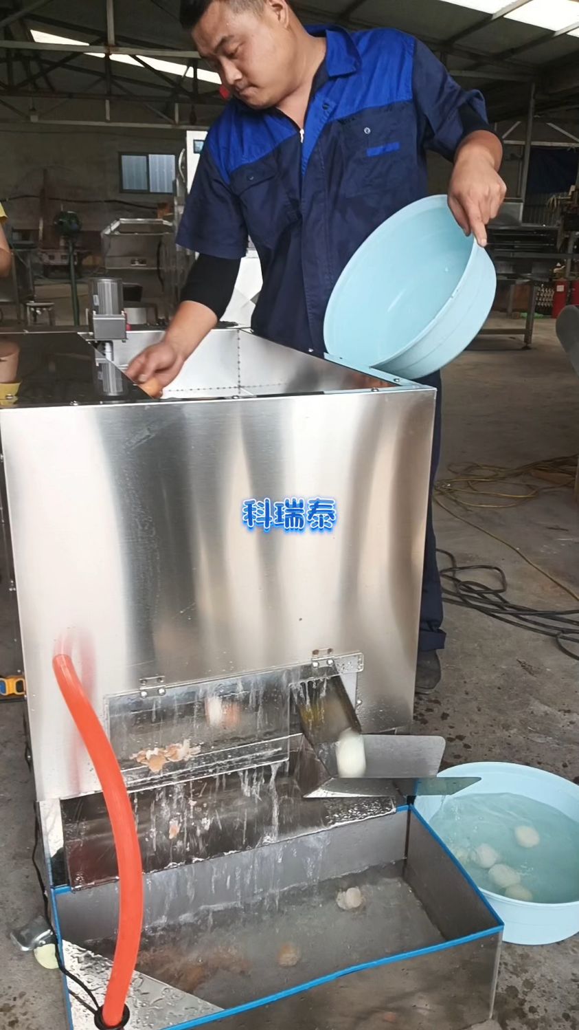 熟鸡蛋扒皮机 松花蛋去皮剥壳机卤蛋配餐专用设备