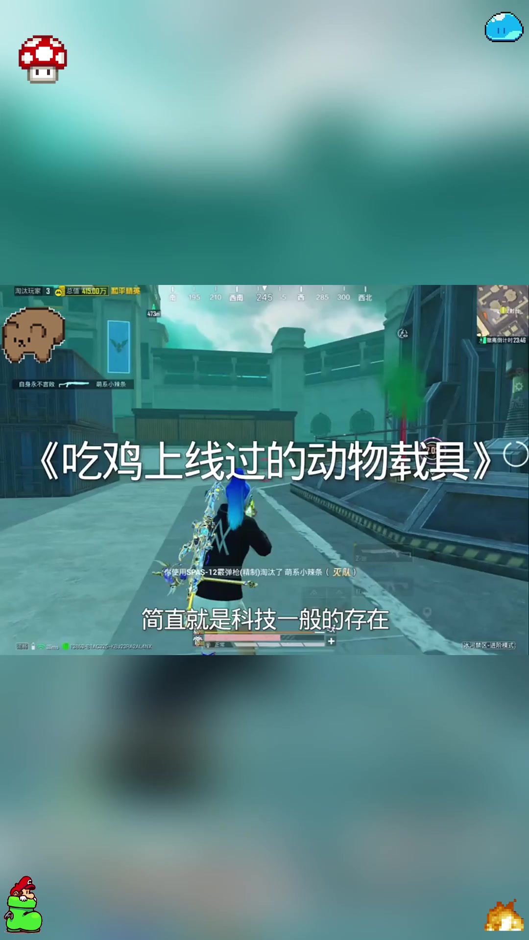 吃鸡上线过的动物载具