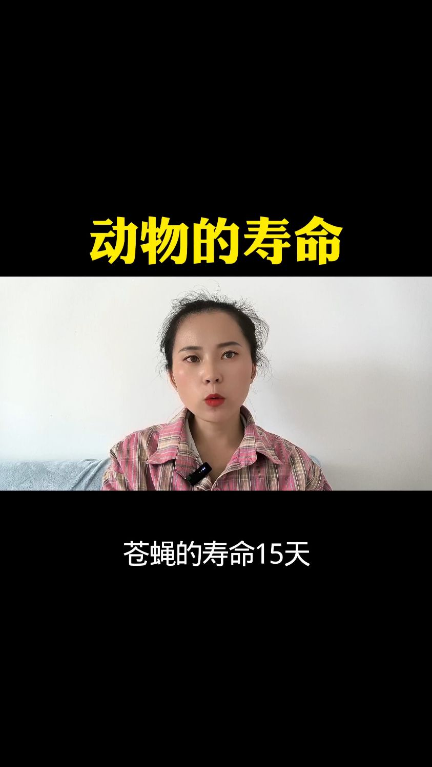 你知道动物的寿命是多少年吗