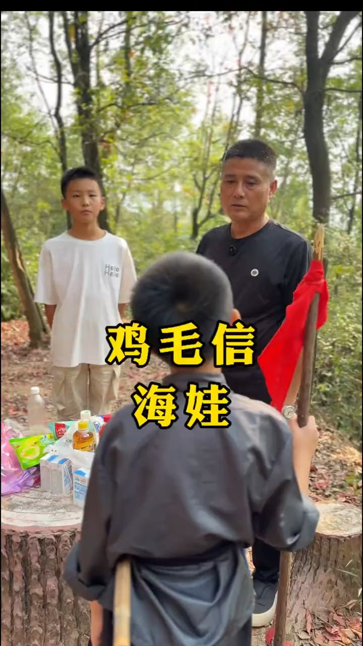 抗日小英雄鸡毛信海娃。致敬