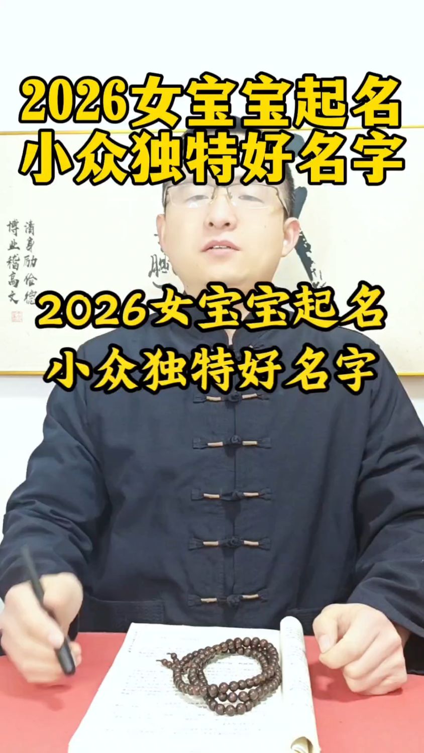 给宝宝起名取名,2026女宝宝起名,小众独特好名字
