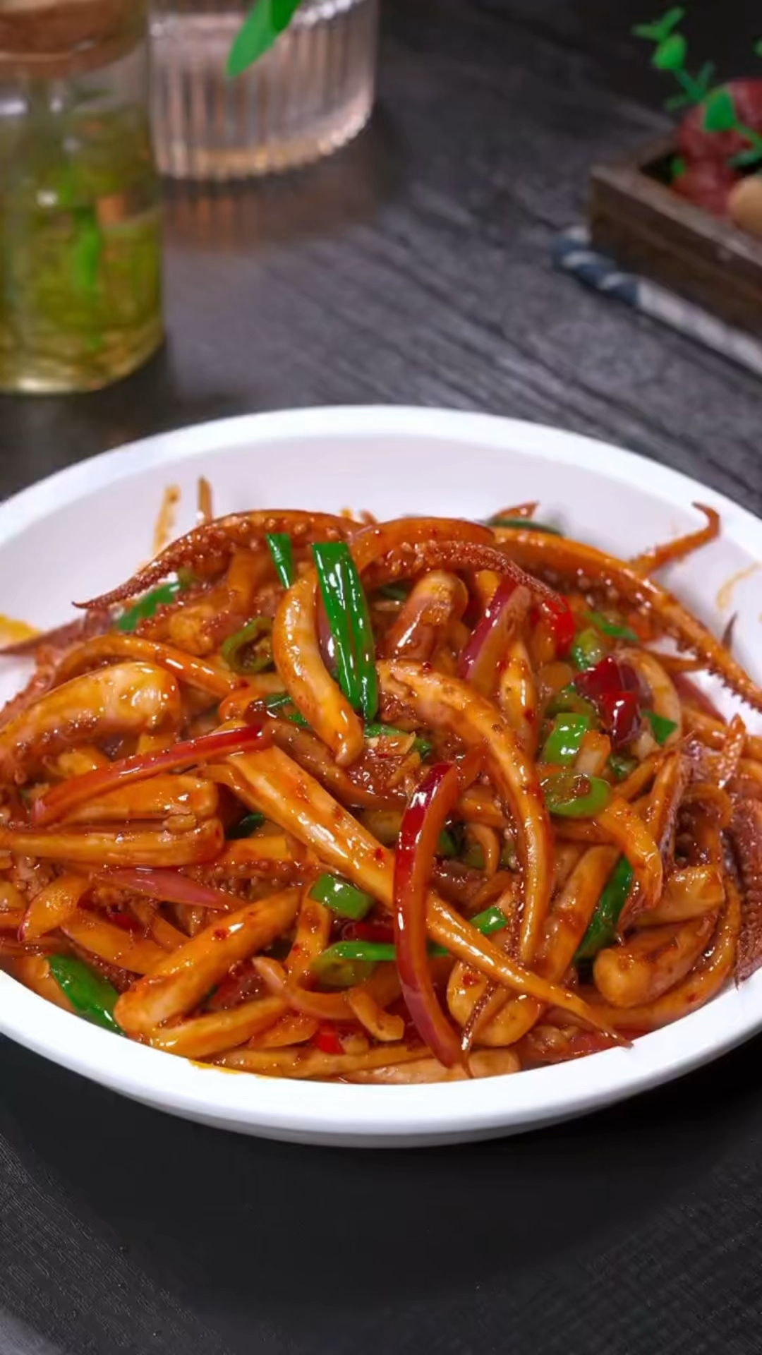 以后想吃干锅鱿鱼须了,你就像我这样做!