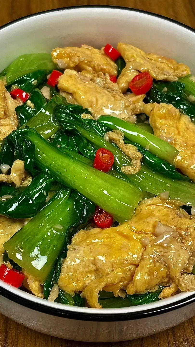 青菜炒鸡怎么做巨好吃!一人能炫一盘