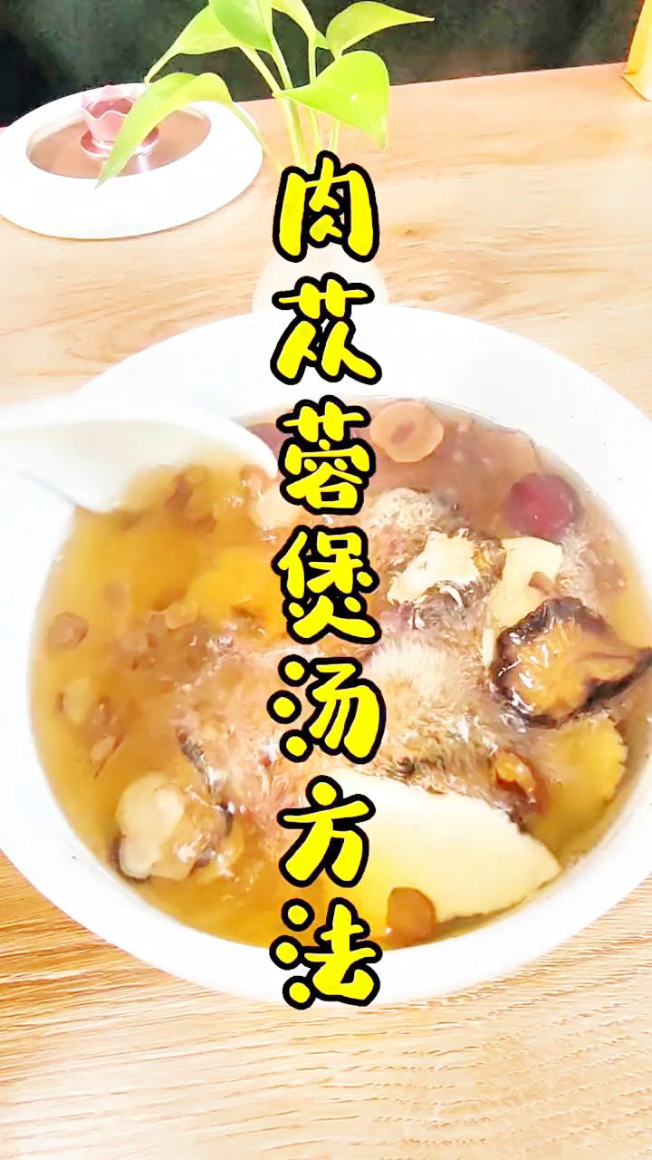 大漠双雄之一,肉苁蓉的煲汤方法!男士朋友请收藏。