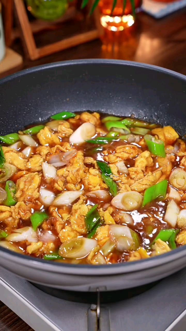 家常菜 第338集‖大葱炒鸡蛋