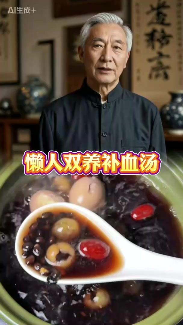 懒人双养补血汤 养生有自己的偏方奇招。