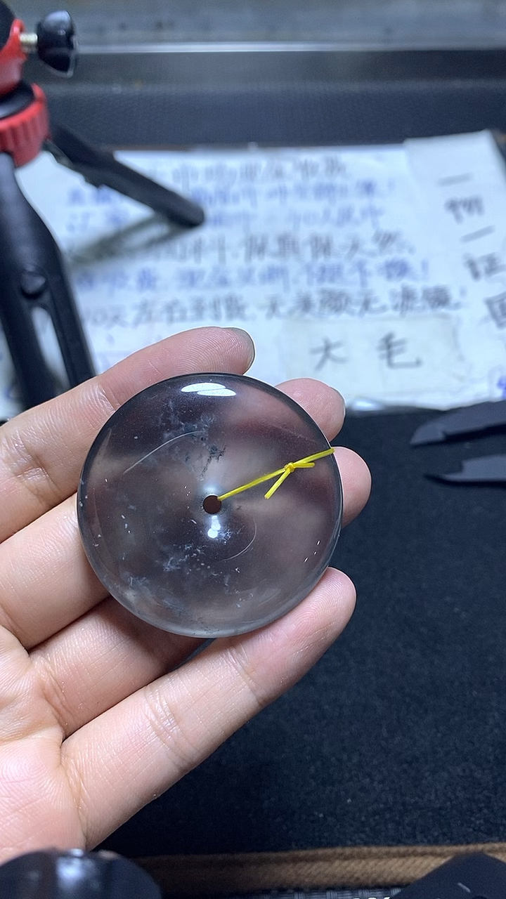 冰乌鸡大平安扣!