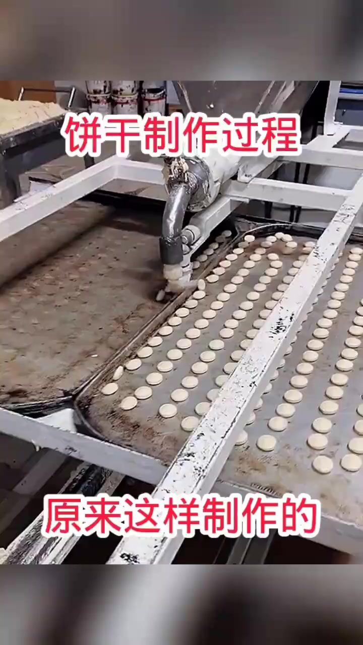 工厂小饼干制作揭秘:为何看起来像药丸子?