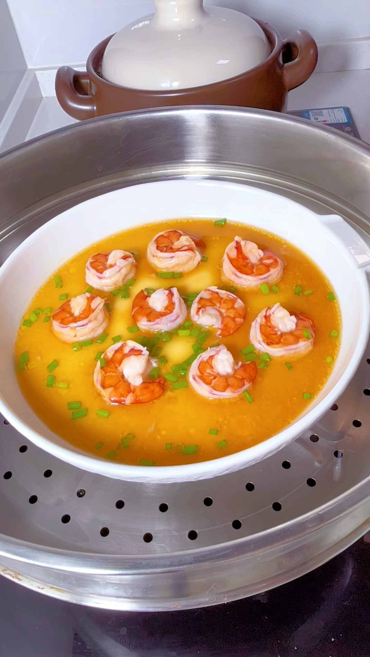 虾仁蒸蛋做法分享