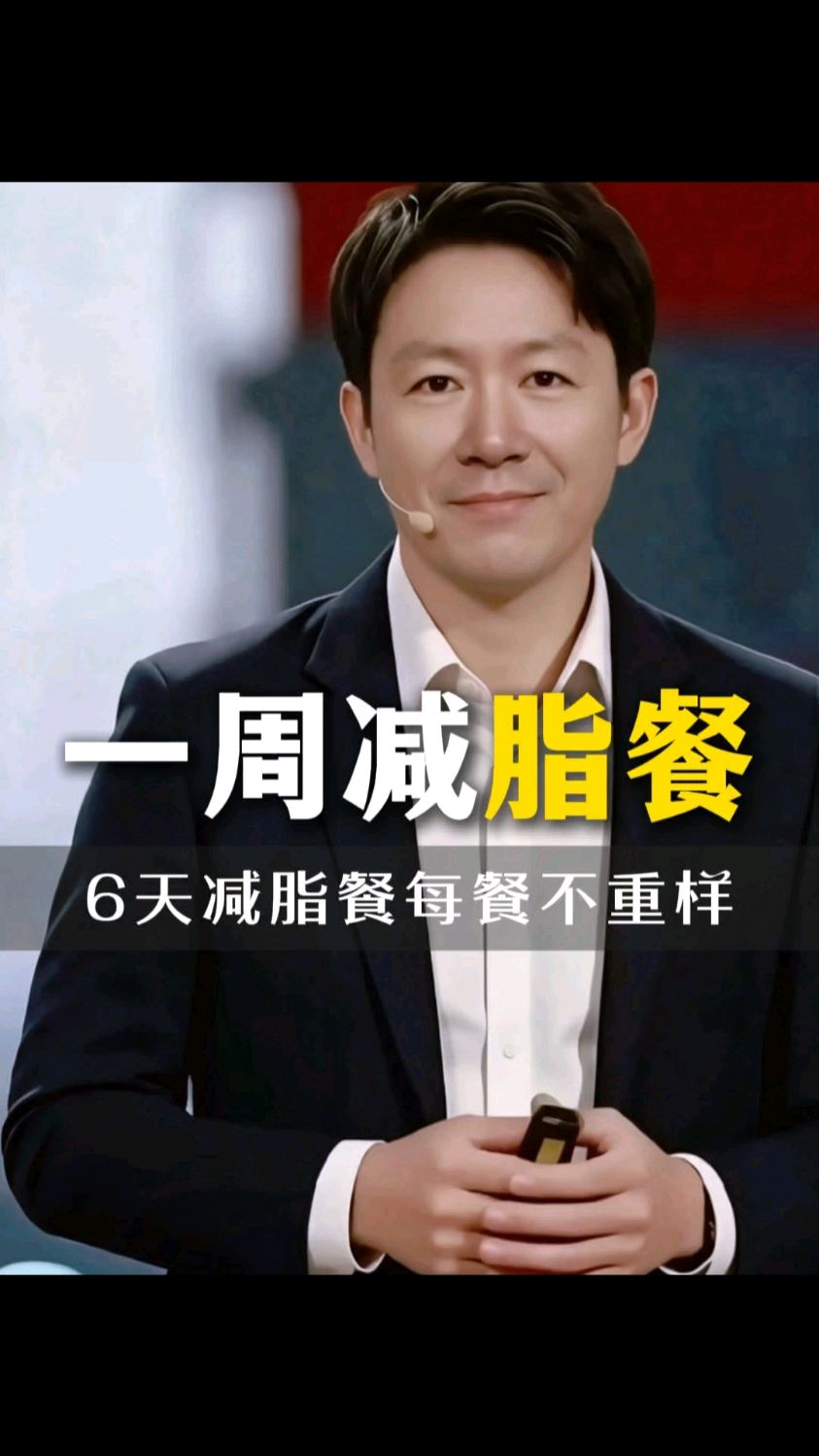 一周减脂餐食谱推荐