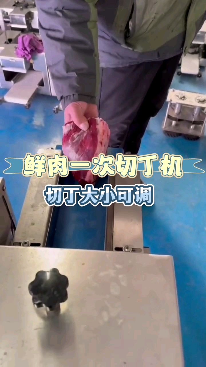 快到了烤串的季节了,这款鲜肉切丁机,堪称肉串加工的利器