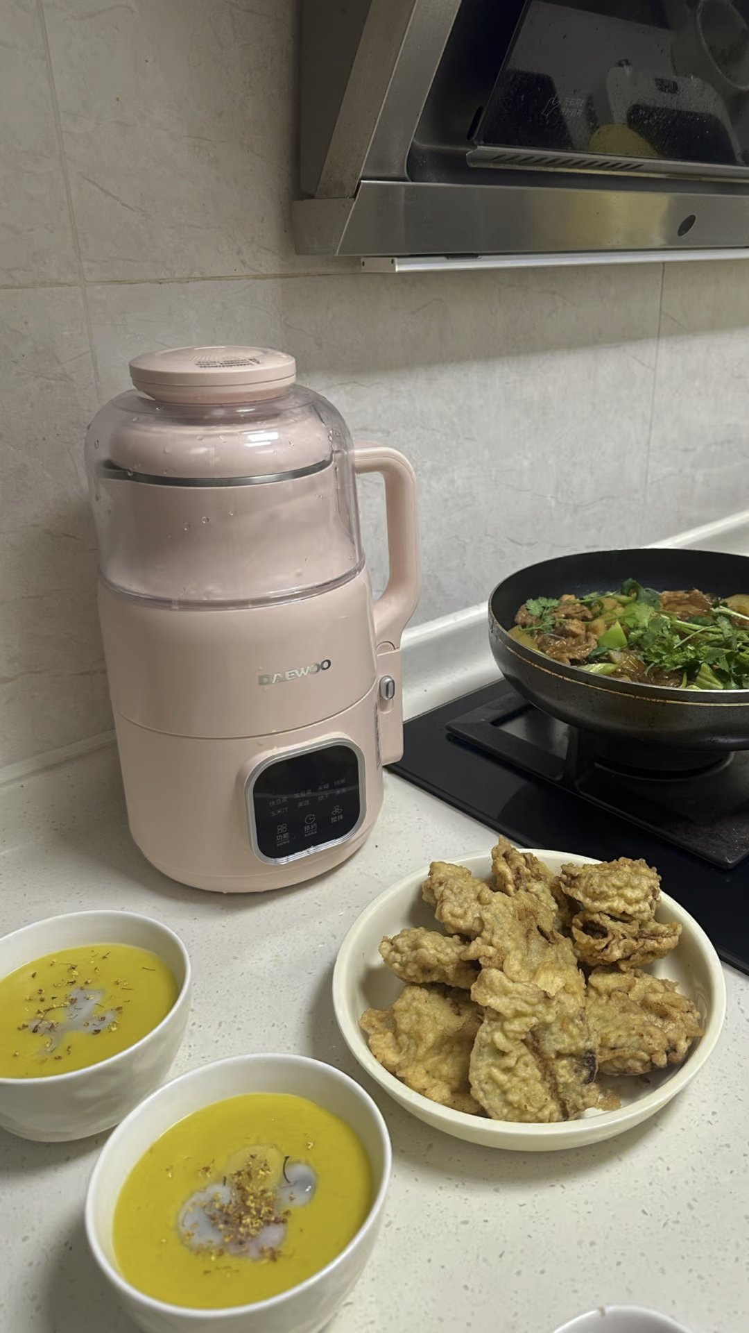 破壁机和绞肉机真是厨房小帮手,元宵节晚餐半小时就搞定!