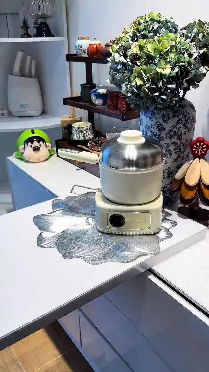 米栗熊分体式电煮锅宿舍小型一体锅多功能小火锅家用全自动蒸煮锅