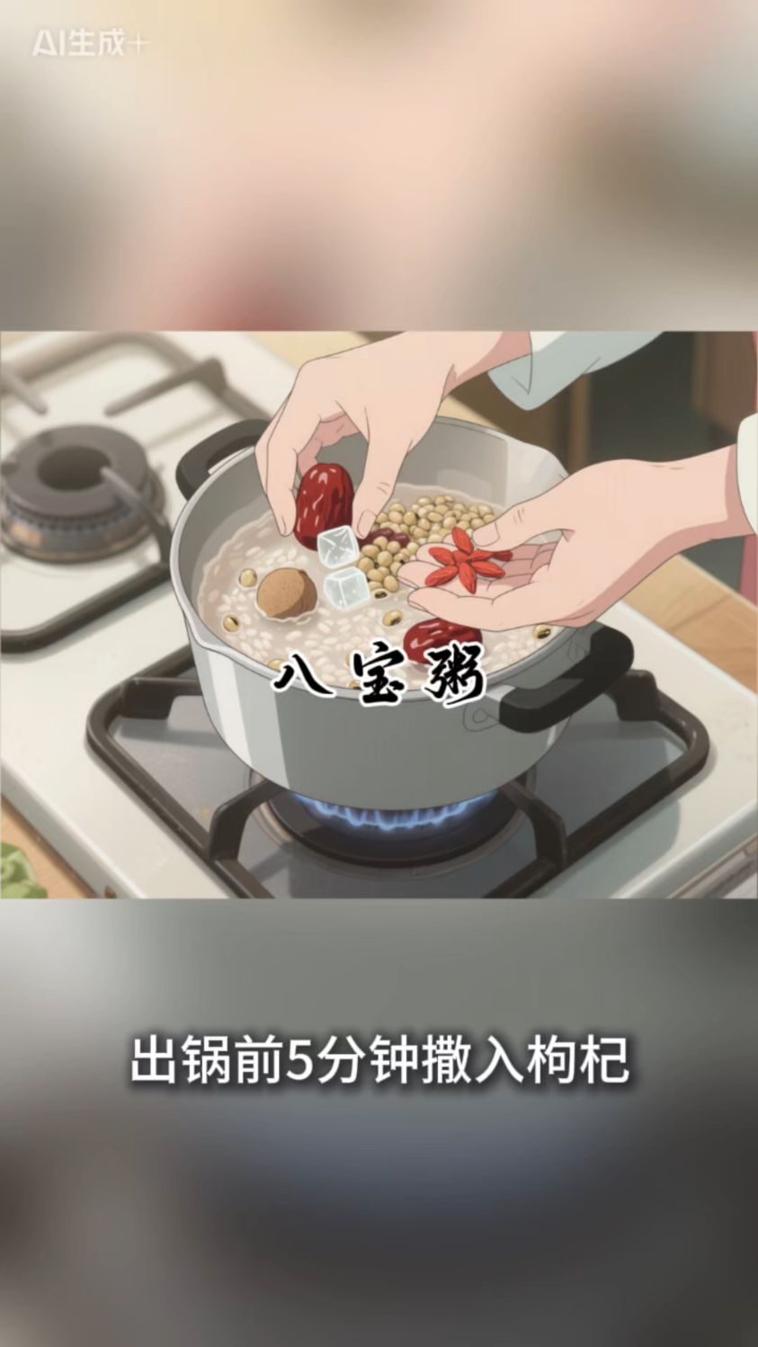 冬天来了，要多喝八宝粥。#曼玲粥