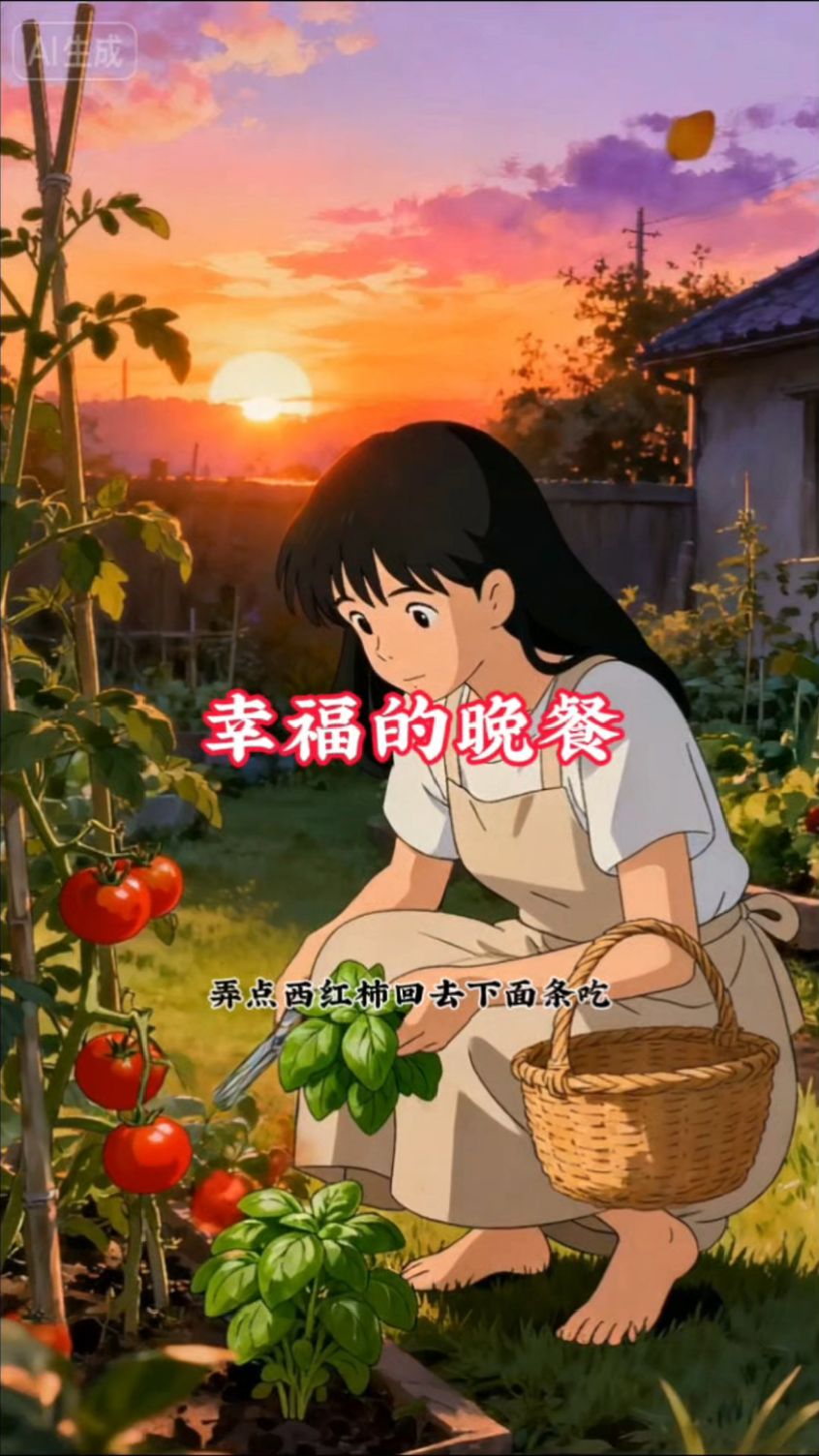 为自己做一顿丰盛的晚餐