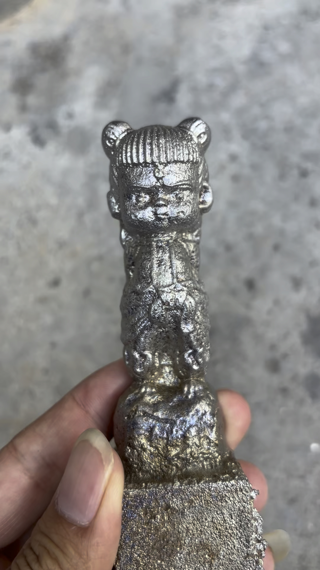 我命由我不由天,金属哪吒雕像!#哪吒#哪吒之魔童闹海
