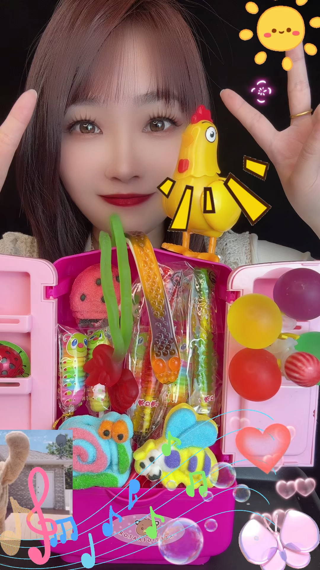 小鸡小鸡小鸡吃米吃米吃米