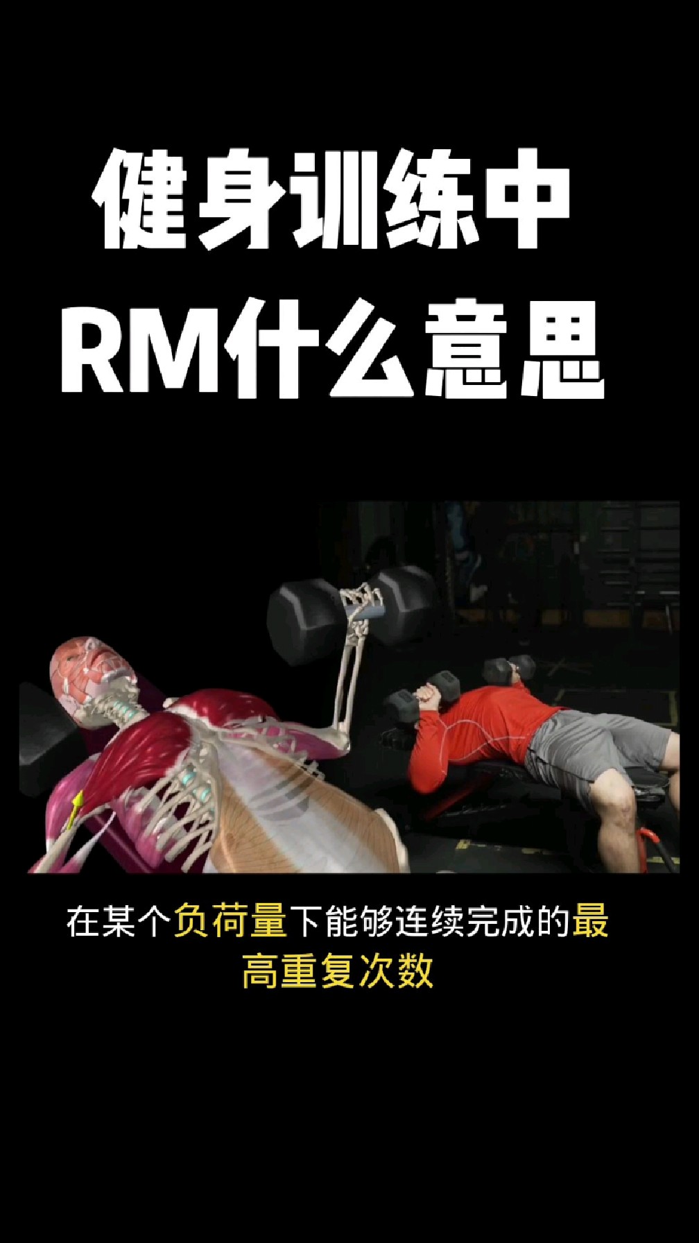 健身训练中RM是什么意思?