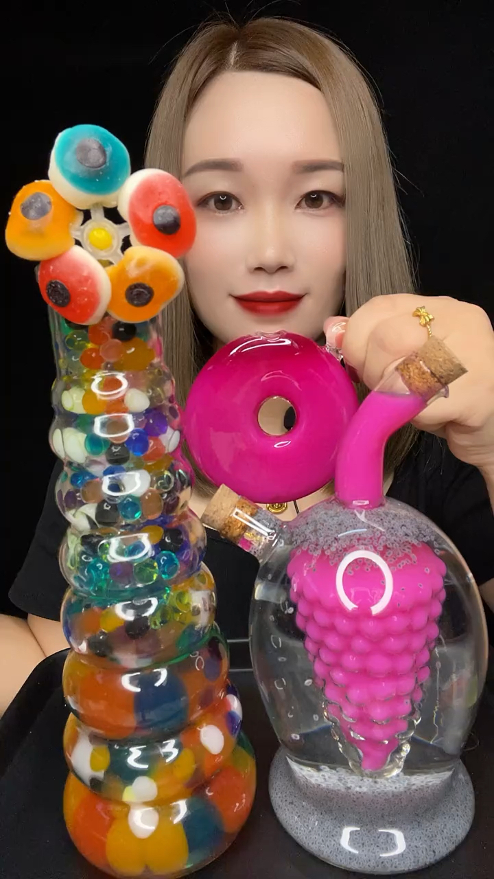 今天喝粉色甜甜圈 超解压