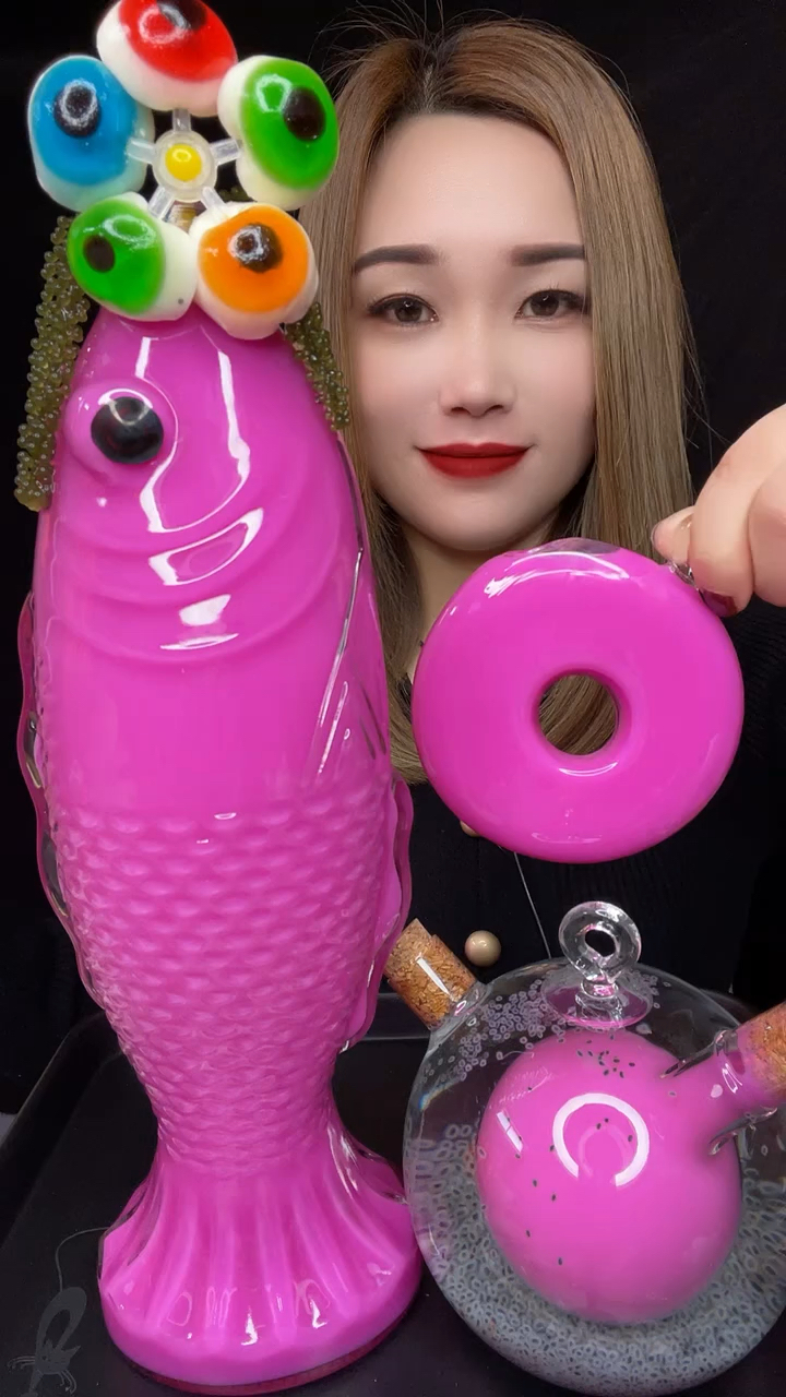 今天喝粉色甜甜圈声控