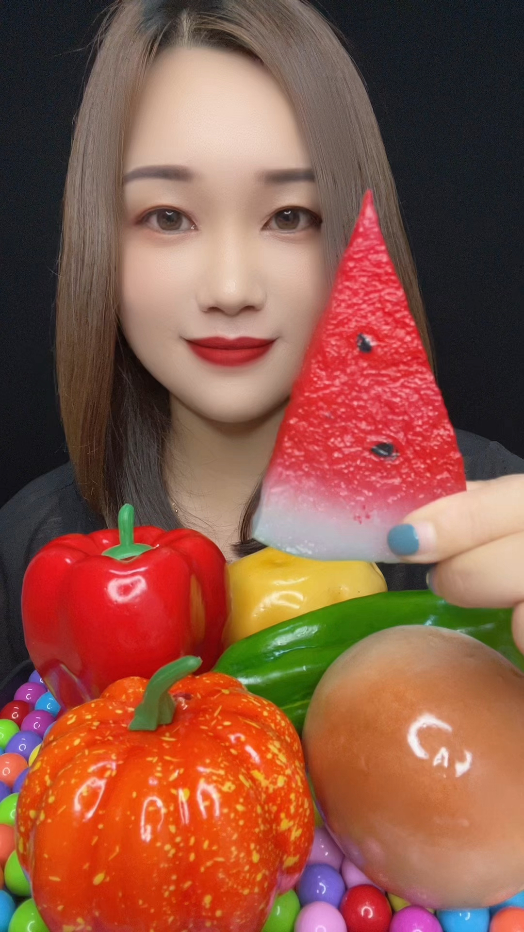 今天吃各种蔬菜水果