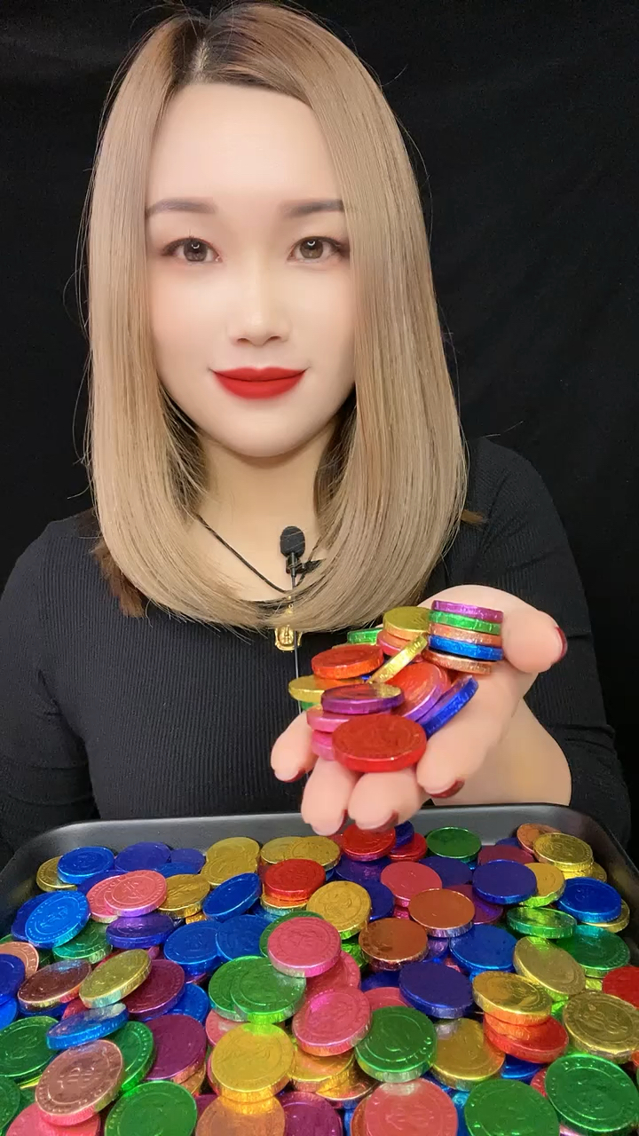 今天吃金币巧克力