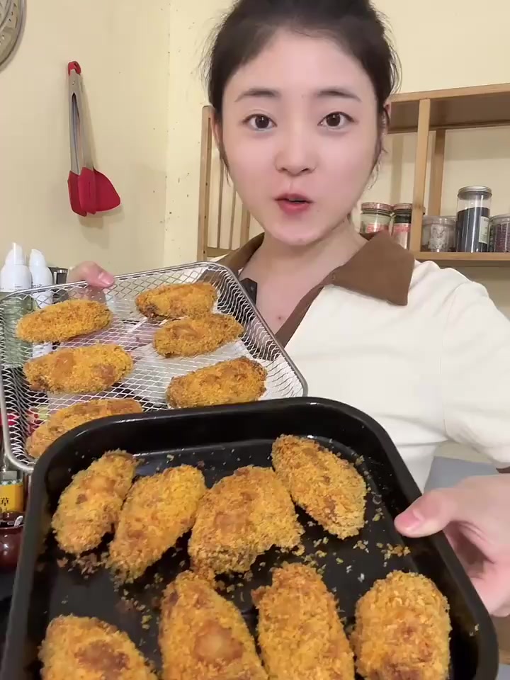 空气炸锅无油版炸鸡翅！！！好吃到舔骨头！！