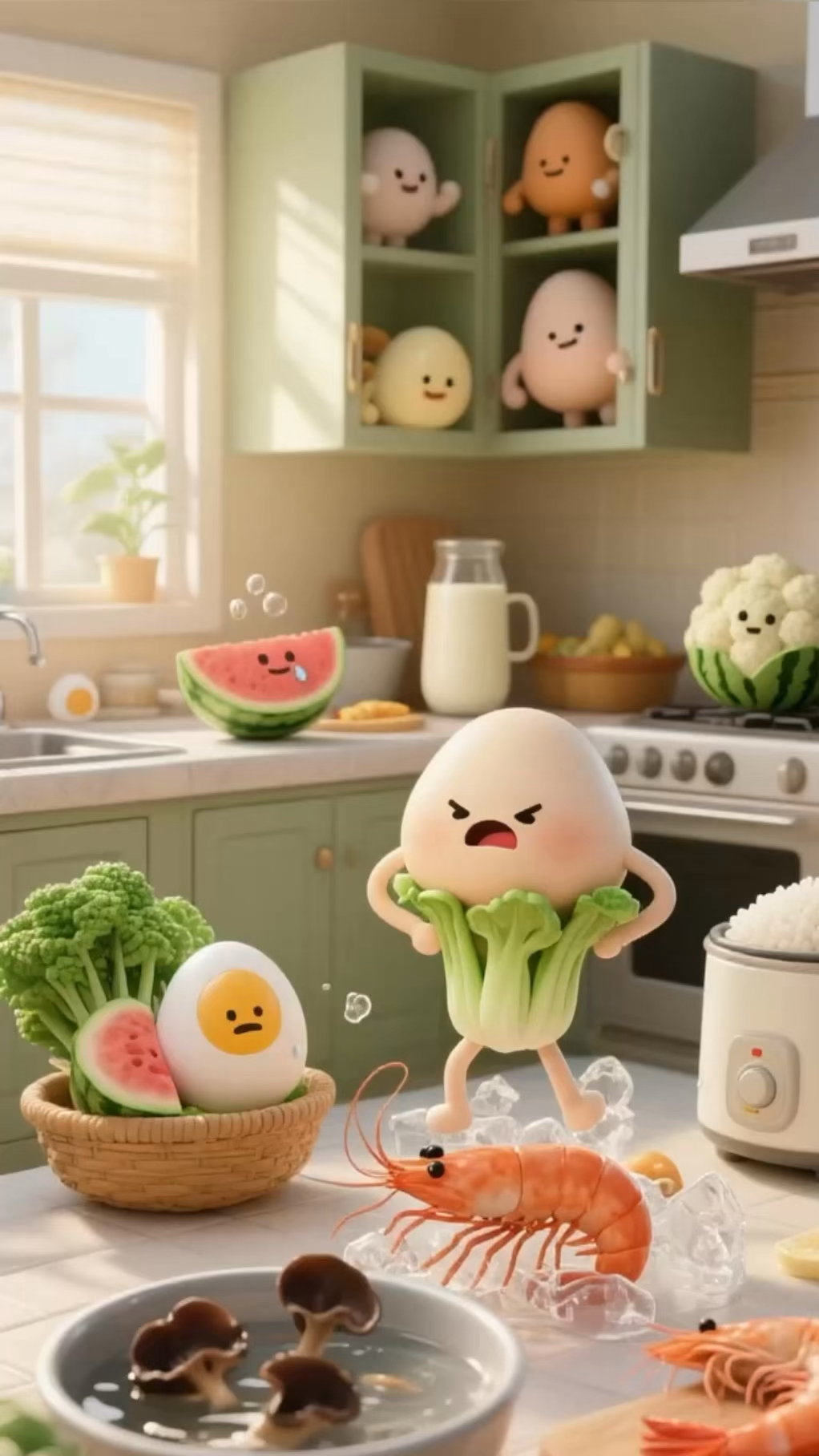 超级可爱的蔬菜宝宝