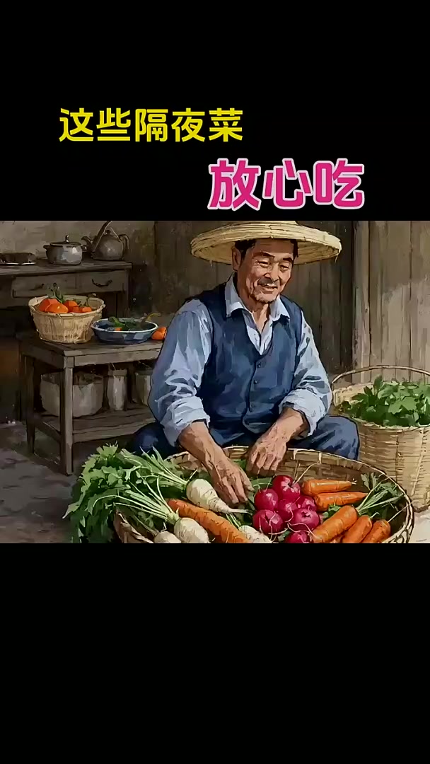 这些隔夜菜 放心吃，健康养生知识科普。